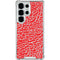 Elephant Print Red Galaxy S25 Ultra Clear Case
