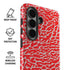 Elephant Print Red Galaxy S26 Impact Case