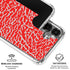 Elephant Print Red Galaxy S26 Plus Clear Case