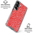 Elephant Print Red Galaxy S26 Plus Clear Case