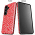 Elephant Print Red Galaxy S26 Plus Impact Case
