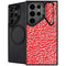 Elephant Print Red Galaxy S26 Ultra Kickstand Case