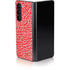 Elephant Print Red Galaxy Z Fold5 5G Skin
