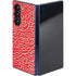 Elephant Print Red Galaxy Z Fold6 Skin