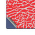Elephant Print Red Galaxy Z Fold6 Skin