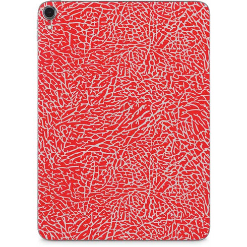 Elephant Print Red Apple iPad Pro Skin