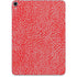 Elephant Print Red Apple iPad Pro Skin