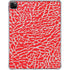 Elephant Print Red iPad Pro 11in (2024) Clear Case