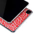 Elephant Print Red iPad Pro 11in (2024) Clear Case