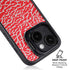 Elephant Print Red iPhone 14 Plus Kickstand Case