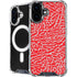 Elephant Print Red iPhone 16 MagSafe Case
