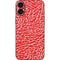 Elephant Print Red iPhone 16 Plus Skin
