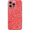 Elephant Print Red iPhone 16 Pro Max Skin