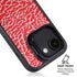 Elephant Print Red iPhone 16e Kickstand Case
