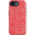 Elephant Print Red iPhone 16e Impact Case