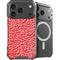 Elephant Print Red iPhone 18 Pro MagSafe Case
