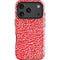 Elephant Print Red iPhone 18 Pro Max Impact Case