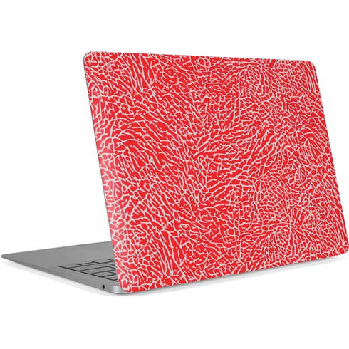 Elephant Print Red Apple MacBook Air Skin