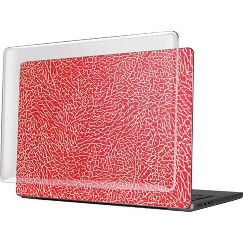 Elephant Print Red MacBook Pro 14in (2021-24) Case plus Skin