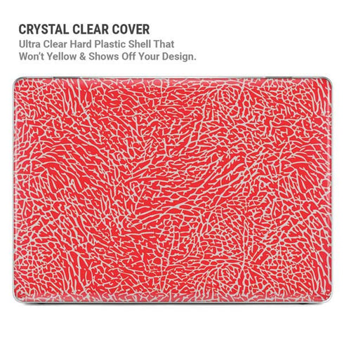 Elephant Print Red MacBook Pro 14in (2021-24) Case plus Skin