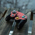 Elephant Print Red Nintendo GameCube Controller Skin