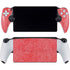 Elephant Print Red PlayStation PS5 Skins