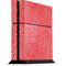 Elephant Print Red PS4 Console Skin