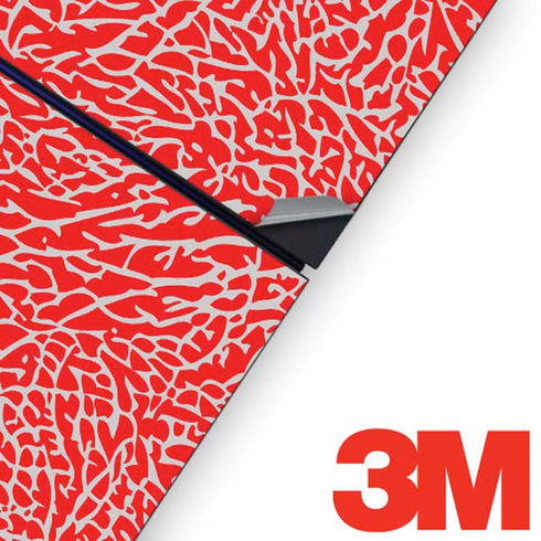Elephant Print Red PS4 Console Skin