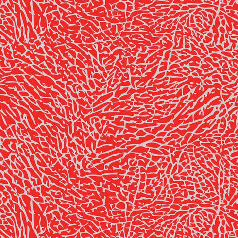 Elephant Print Red PS4 Console Skin