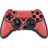 Elephant Print Red PlayStation PS4 Skins