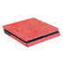 Elephant Print Red PlayStation PS4 Skins