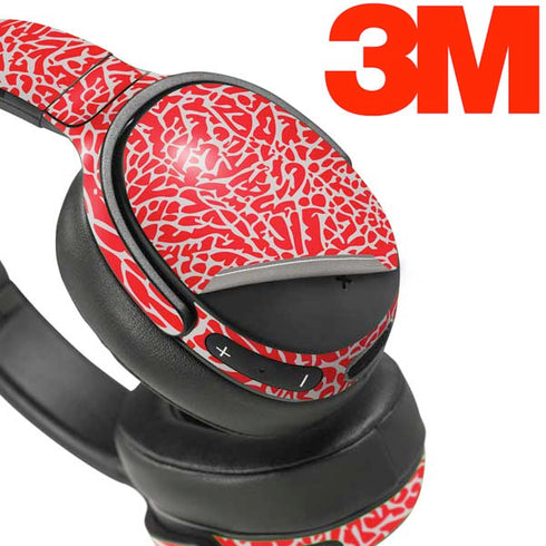 Elephant Print Red Skullcandy Venue Skin