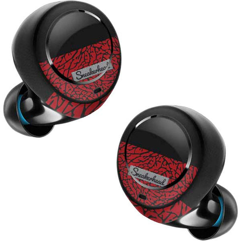 Elephant Print Red Sneakerhead Amazon Echo Buds Skin