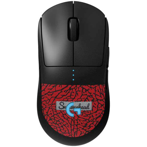 Elephant Print Red Sneakerhead G Pro Wireless Gaming Mouse Skin