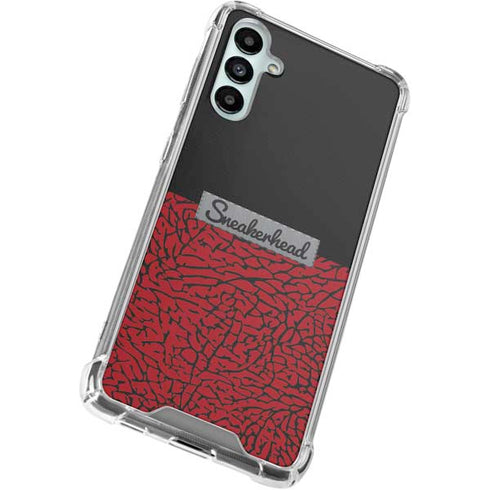 Elephant Print Red Sneakerhead Gabb Phone 4 Clear Case