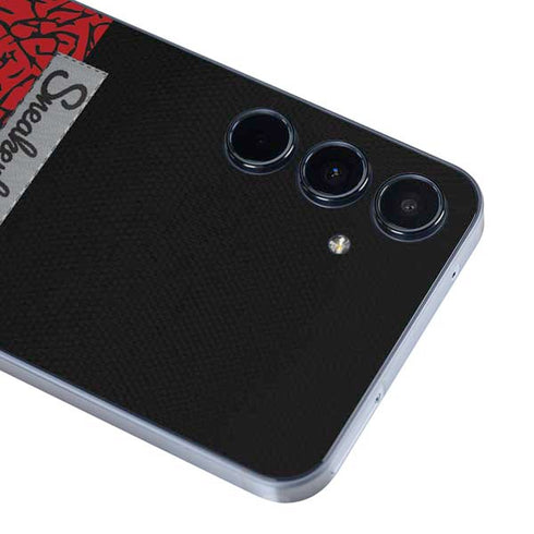 Elephant Print Red Sneakerhead Galaxy A36 5G Skin