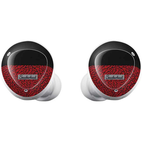 Elephant Print Red Sneakerhead Galaxy Buds Plus Skin