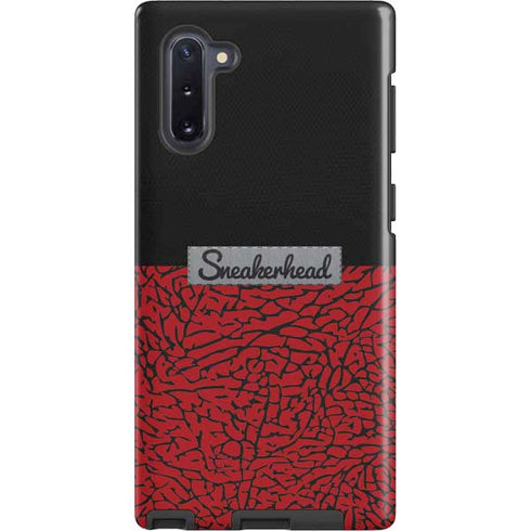 Elephant Print Red Sneakerhead Galaxy Cases