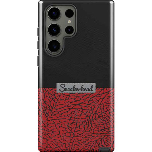 Elephant Print Red Sneakerhead Galaxy S23 Ultra Pro Case