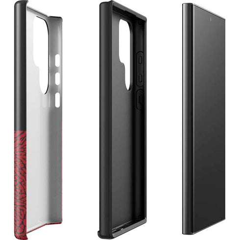 Elephant Print Red Sneakerhead Galaxy S23 Ultra Pro Case