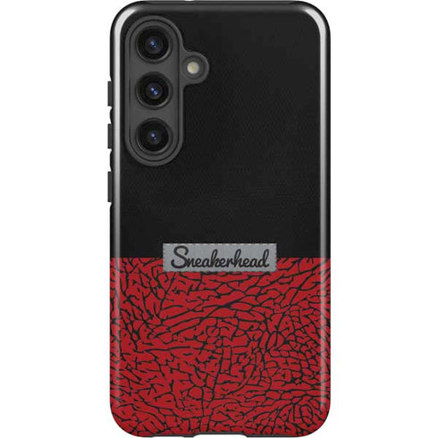 Elephant Print Red Sneakerhead Galaxy S25 Plus Impact Case