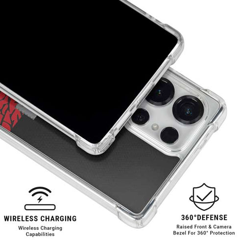 Elephant Print Red Sneakerhead Galaxy S26 Ultra Clear Case