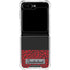 Elephant Print Red Sneakerhead Galaxy Z Flip6 Clear Case