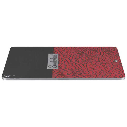 Elephant Print Red Sneakerhead Apple iPad Air Skin