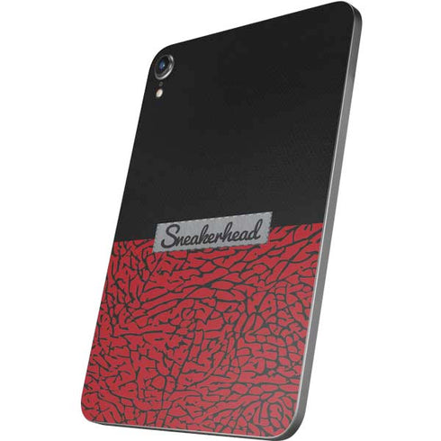 Elephant Print Red Sneakerhead Apple iPad Mini Skin