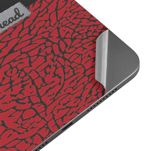 Elephant Print Red Sneakerhead Apple iPad Mini Skin
