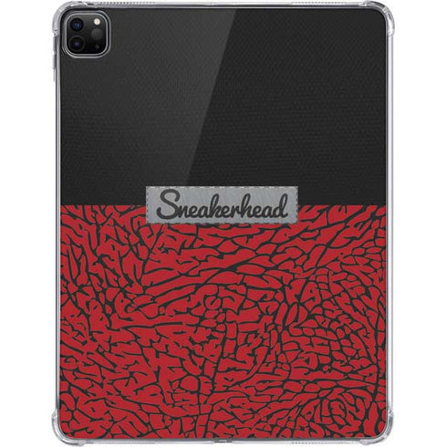 Elephant Print Red Sneakerhead iPad Pro 11in (2024) Clear Case