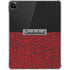 Elephant Print Red Sneakerhead iPad Pro 11in (2024) Clear Case