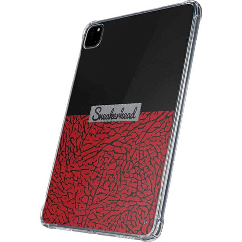 Elephant Print Red Sneakerhead iPad Pro 11in (2024) Clear Case