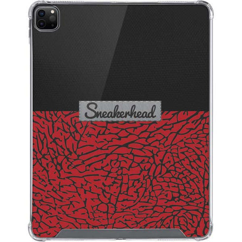 Elephant Print Red Sneakerhead iPad Cases